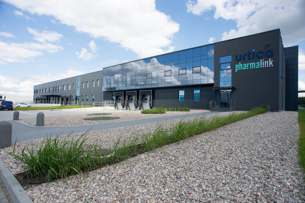 Hub logistyczny Urtica - Pharmalink - Pelion